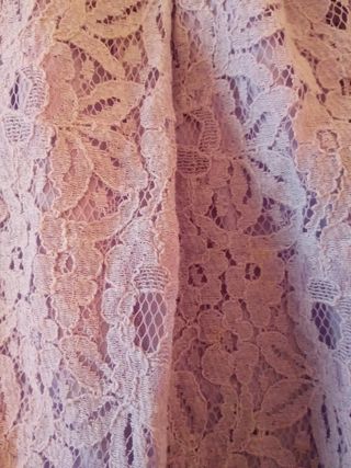 Vestido Amisu malva encaje tirantes