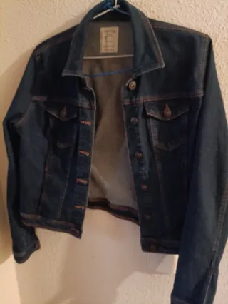Chaqueta vaquera Bershka azul Talla XS