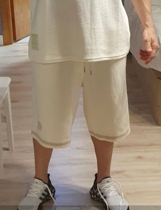 Pantalón corto blanco Gomorrah du Maroc
Oversized 