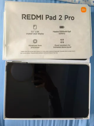 Redmi Pad 2 Pro 6GB RAM 128GB ROM Sin Abrir
