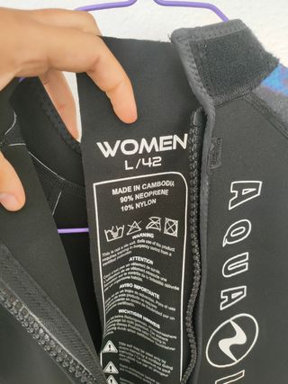 Traje de neopreno Aqualung shorty 3mm