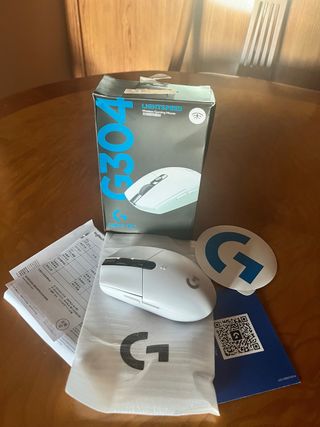Ratón Logitech G304 Lightspeed Blanco