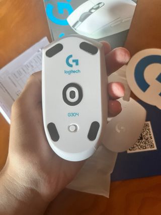 Ratón Logitech G304 Lightspeed Blanco