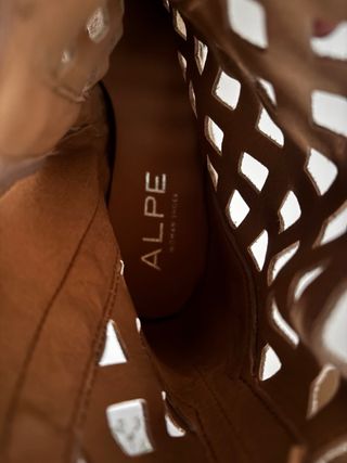 Botines cuña ALPE Miller Marrones Nuevos