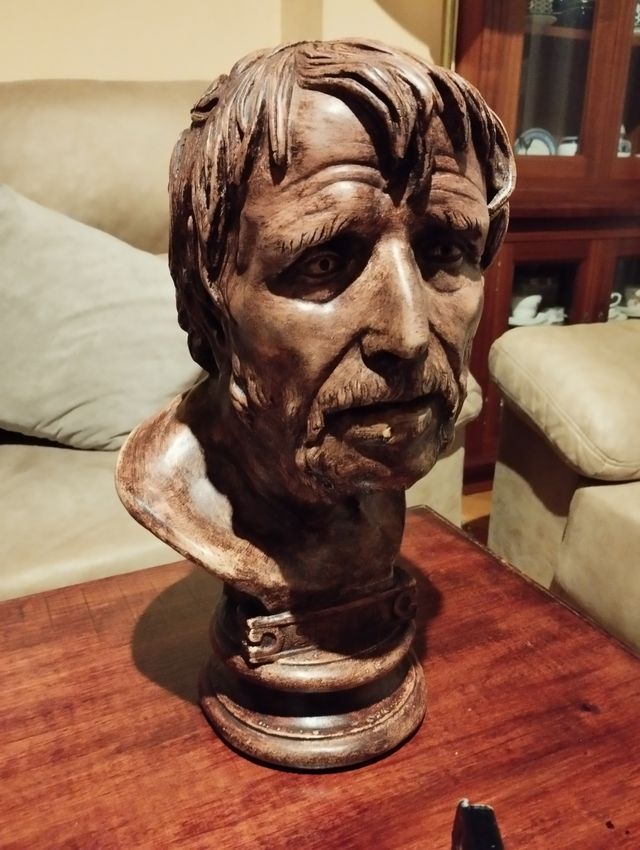 Busto de Seneca escultura estoico