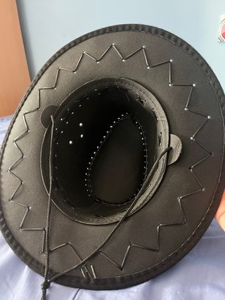 Gorro cowboy negro