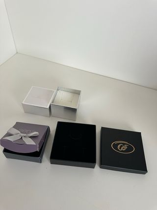 Conjunto de 3 caixas para jóias