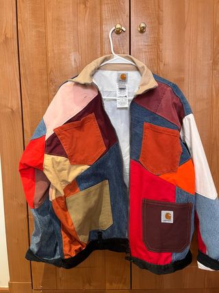 Chaqueta Carhartt Patchwork Talla L, multicolor 