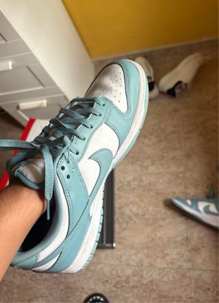 Nike Dunk Low Retro Teal/Blanco