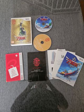 The Legend of Zelda Skyward Sword Wii + CD