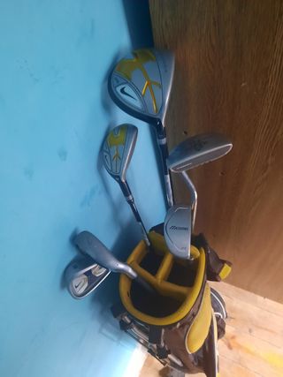 Bolsa de palos de golf Nike y Mizuno