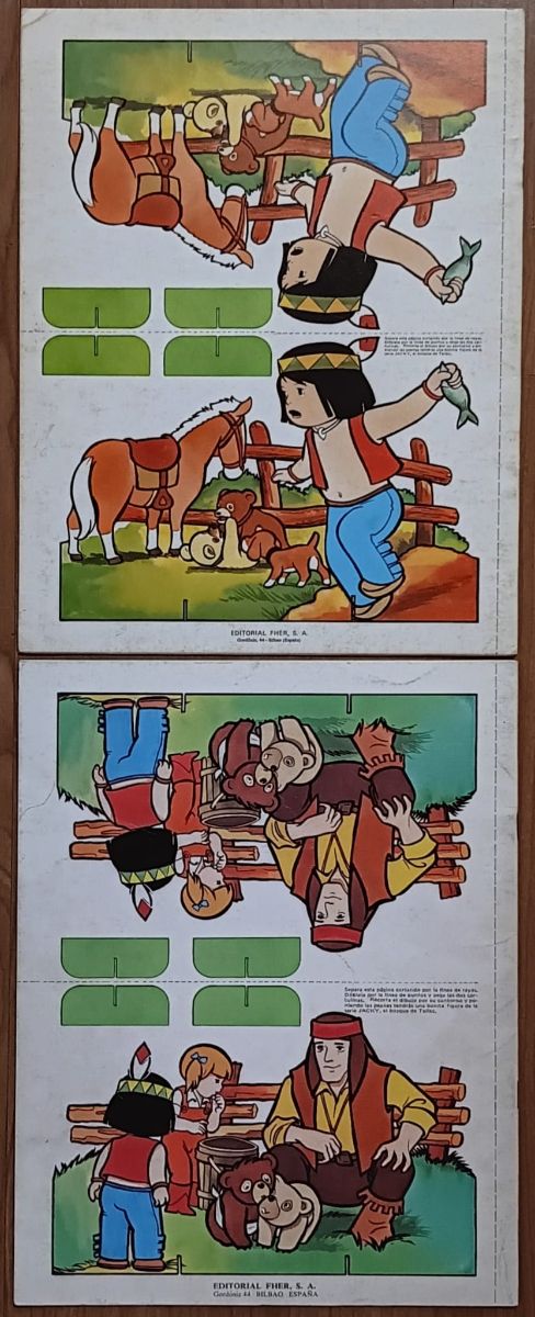 Jacky: El Bosque de Tallac (7 tomos, Ed. Fher)