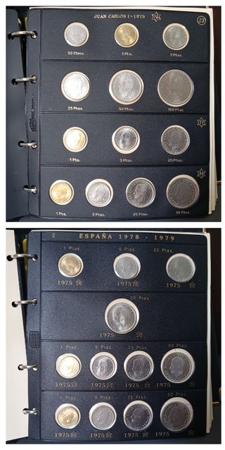 M03. Colección completa Juan Carlos 1975 - 2001