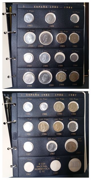 M03. Colección completa Juan Carlos 1975 - 2001