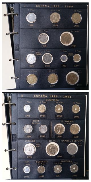 M03. Colección completa Juan Carlos 1975 - 2001