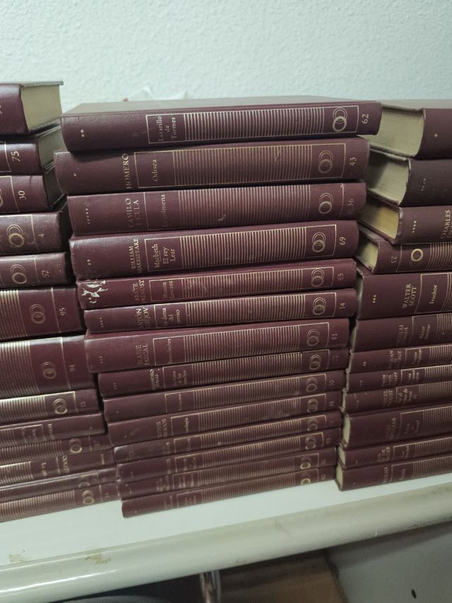 Colección libros literatura clásica Orbis