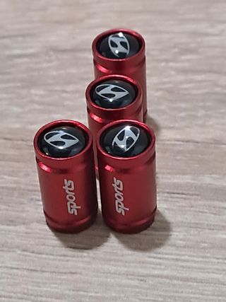 Tapones Válvula Hyundai Sports Rojo