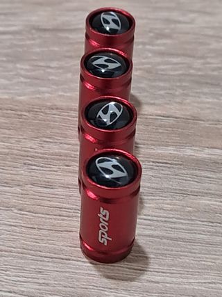 Tapones Válvula Hyundai Sports Rojo