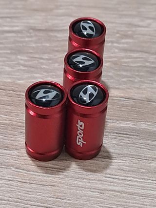 Tapones Válvula Hyundai Sports Rojo