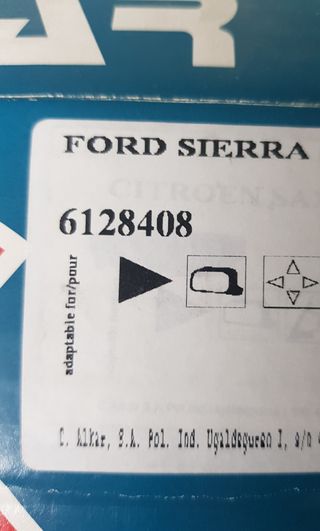 FORD SIERRA MK2 Y MK3 , RETROVISOR IZQ. ELECTRICO