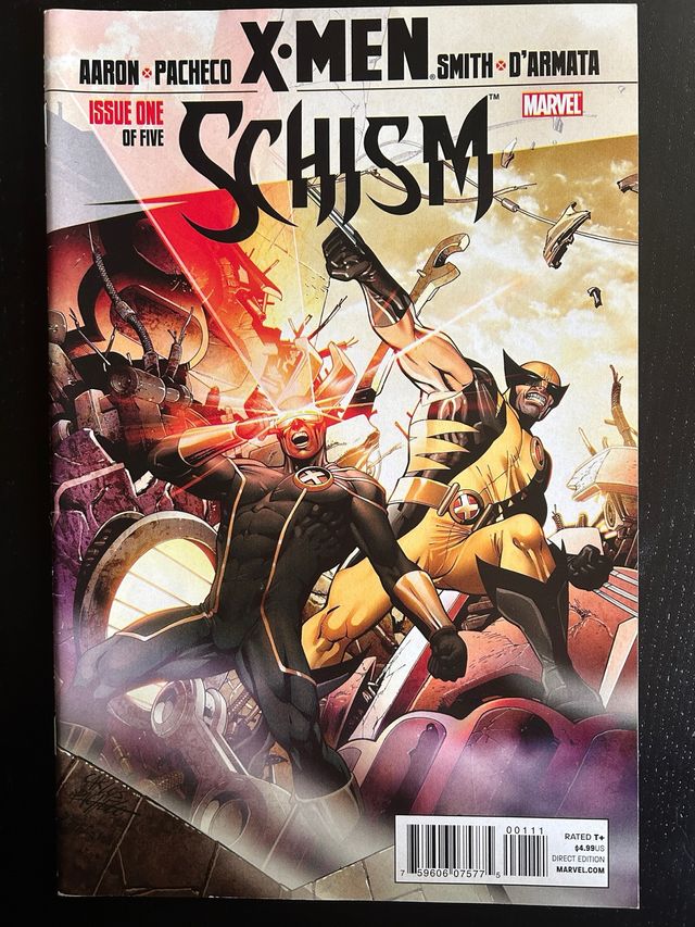 Marvel X-Men Schism 1-5 Complete