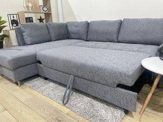 Sofá rinconera con cama y arcón NUEVO 