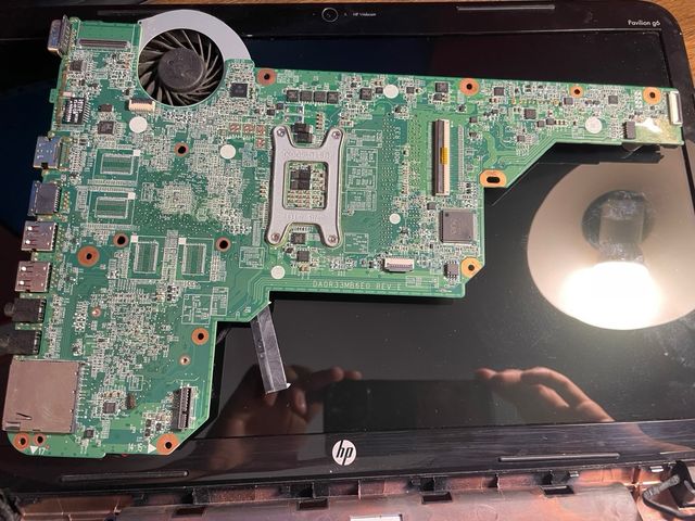 HP Pavilion G6 DA0R33MB6E0 REV:E scheda madre