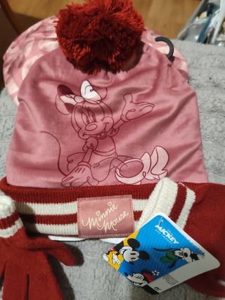 Conjunto Disney Gorro, Guantes y Bufanda