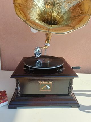 Grammofono Vintage His Master's Voice