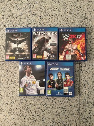 Videojuegos ps4/ps5

