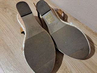 Sandali Styleloop marroni con zeppa