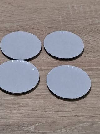 4 Emblemas Tapabujes Hyundai Negro 56mm