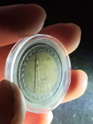 Moneda 2 Euros Alemania 2003 Hamburg