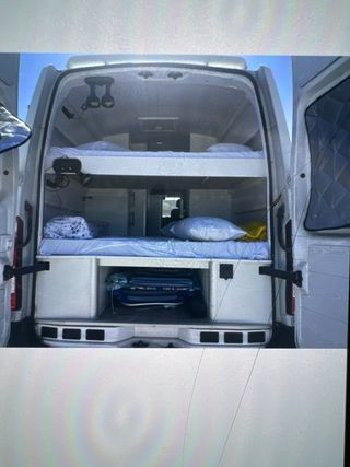 Camper lista para viajar, 