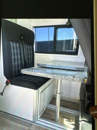 Camper lista para viajar, 