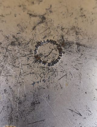 Scatola vintage metallo decorata Olanda