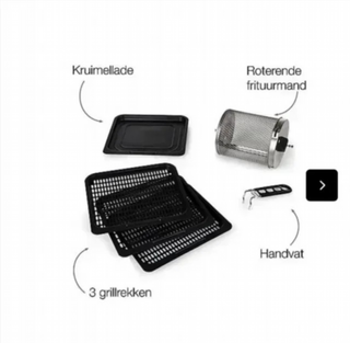 Freidora Princess 1500W - Plata