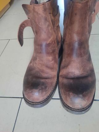 Stivaletti SAX uomo pelle/cuoio marrone n.41