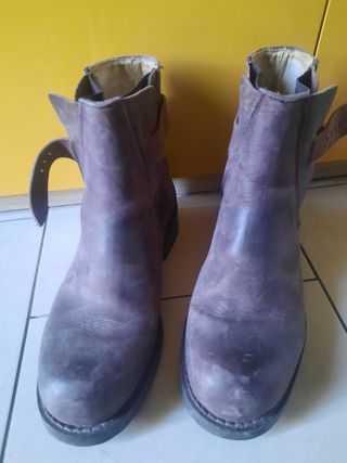 Stivaletti SAX uomo pelle/cuoio marrone n.41