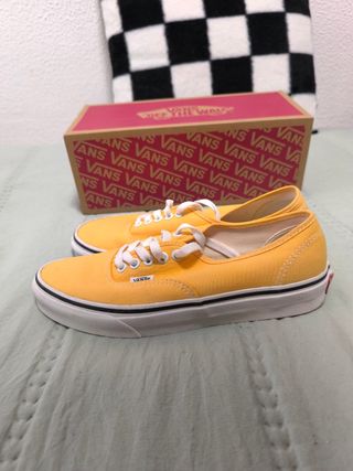 Zapatillas Vans Authentic Amarillas