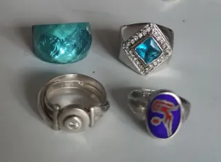 Anillos Plata Ley