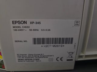 Impresora Epson XP-345 WiFi (con tinta)