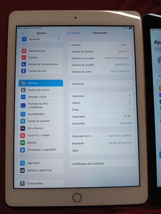 Apple iPad 5ª Gen 32GB Wi-Fi Gris Espacial 2 más 