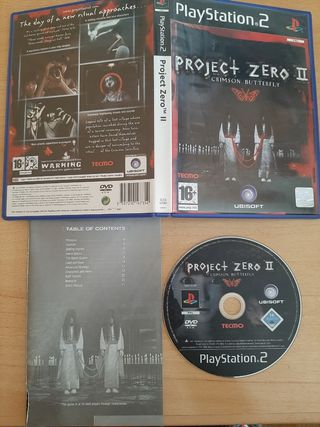 Project Zero II 2 PS2 (Ubisoft)