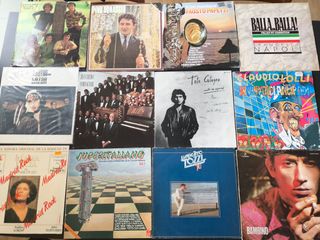Lote Vinilos Italianos Varios Artistas