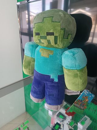 Peluche Minecraft Zombie 30cm