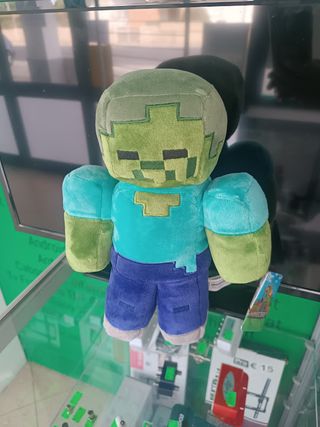 Peluche Minecraft Zombie 30cm