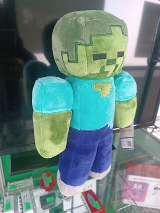 Peluche Minecraft Zombie 30cm