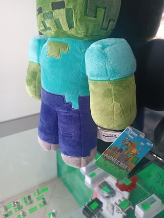Peluche Minecraft Zombie 30cm