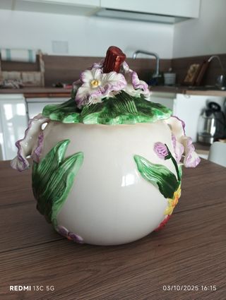 Barattolo Biscottiera Ceramica